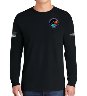 4th Space Long Sleeve 50-50 Blend Unisex Shirt. This shirt IS approved for PT