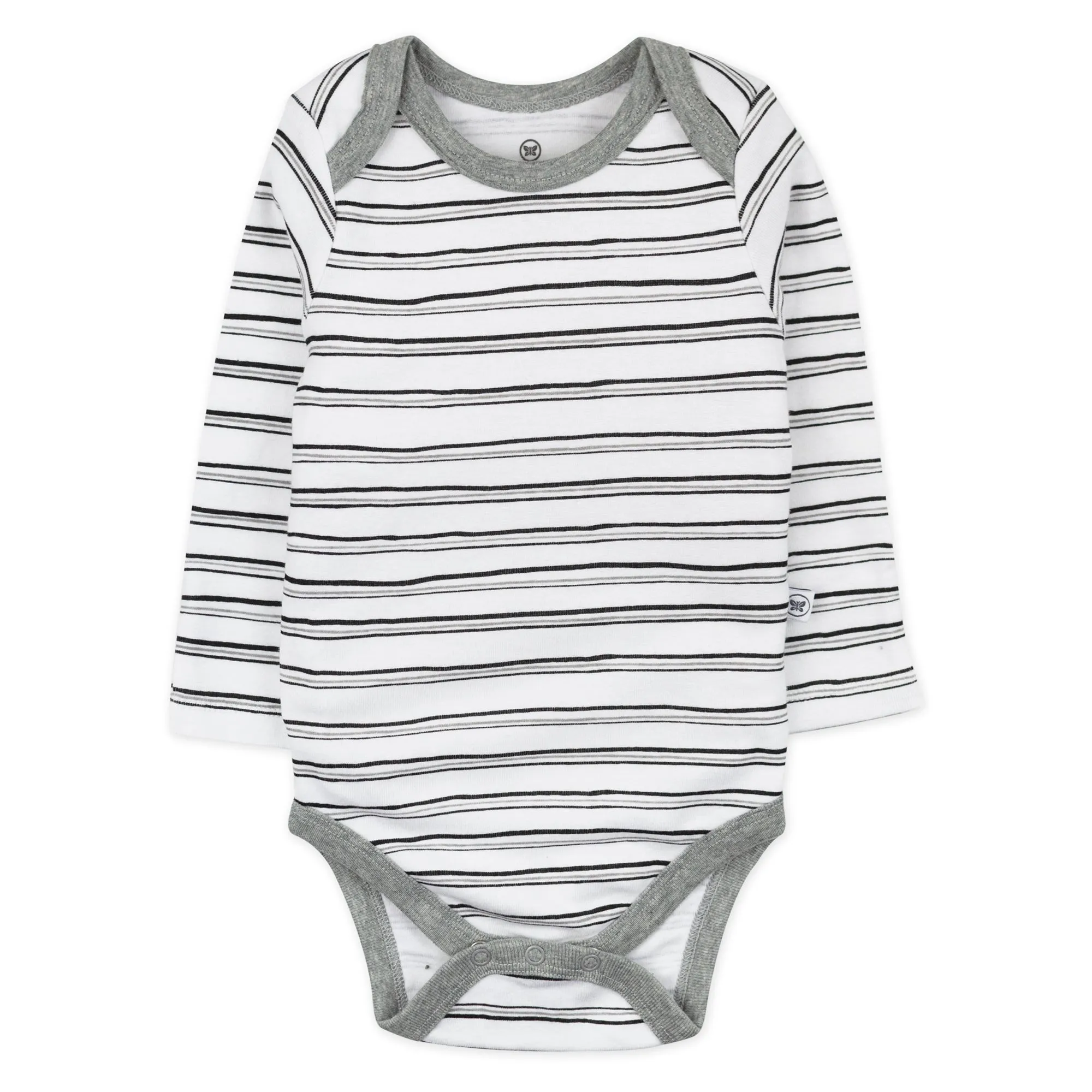 5-Pack Organic Cotton Long Sleeve Bodysuits