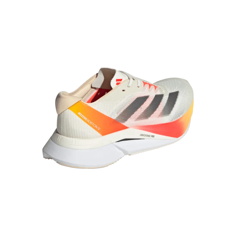 Adidas Adizero Boston 12 Women's running Shoes SS24 Ivory