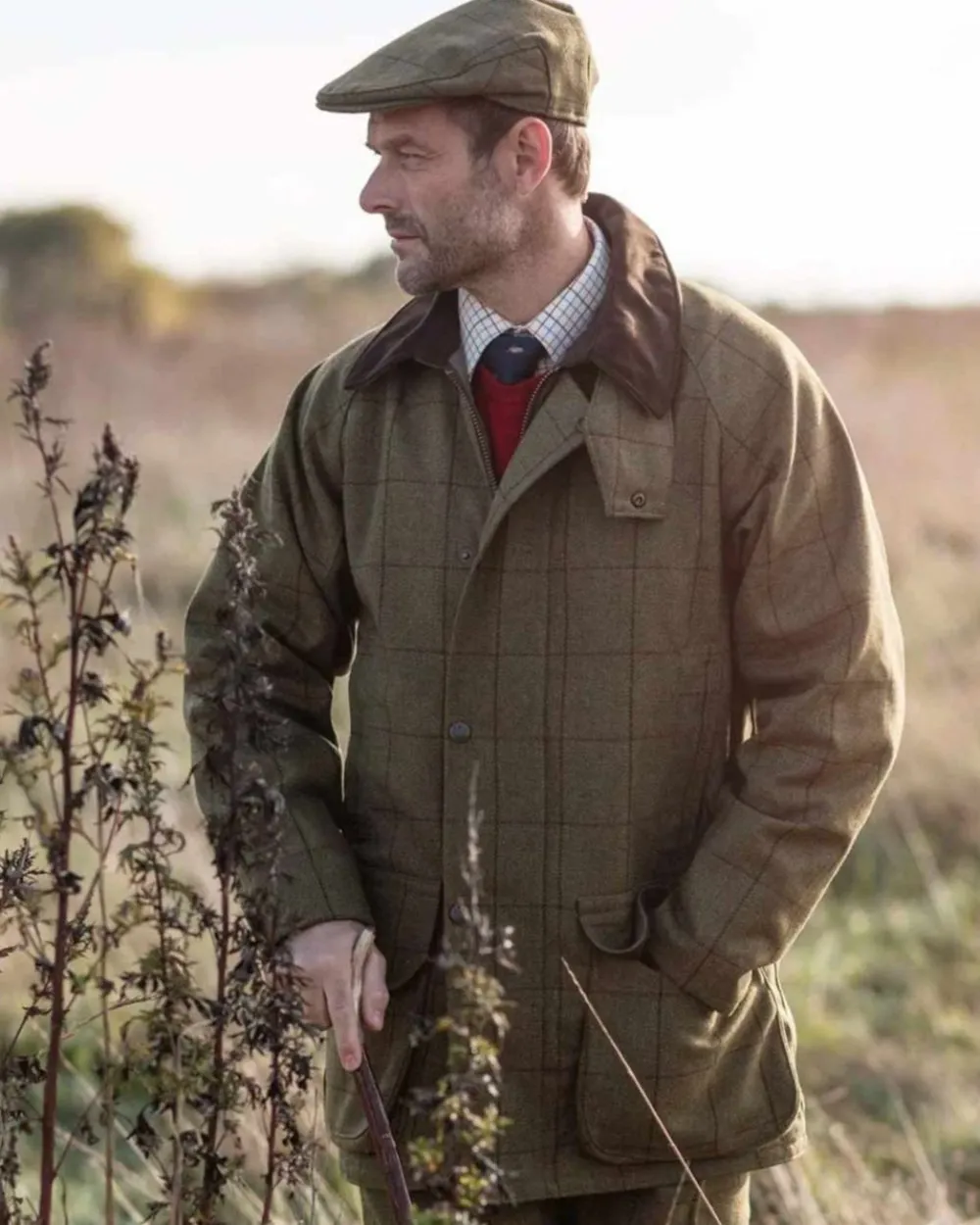 Alan Paine Rutland Waterproof Tweed Shooting Coat