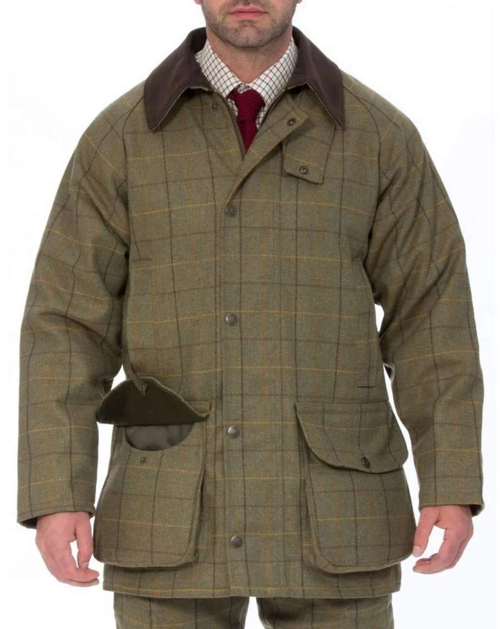 Alan Paine Rutland Waterproof Tweed Shooting Coat