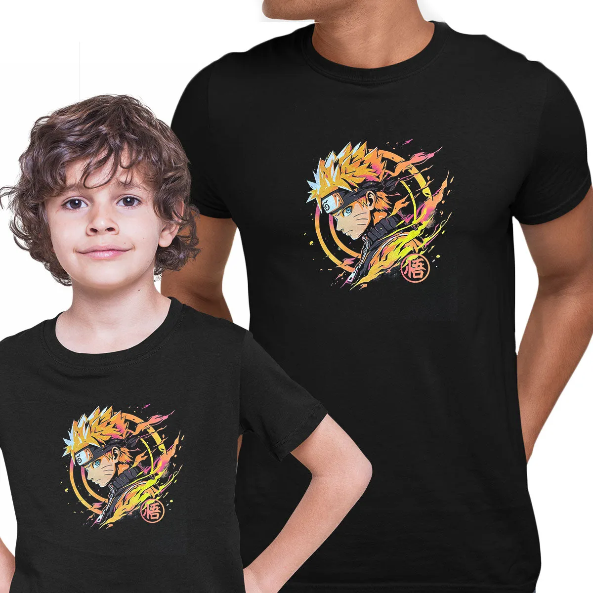 Anime Goku Dragon Ball Super Saiyan Son Adult Kids Short Sleeve Kids Adult Tee