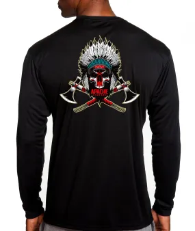 Apache Lethal Gear Long Sleeve Performance Unisex Shirt. This shirt IS approved for PT