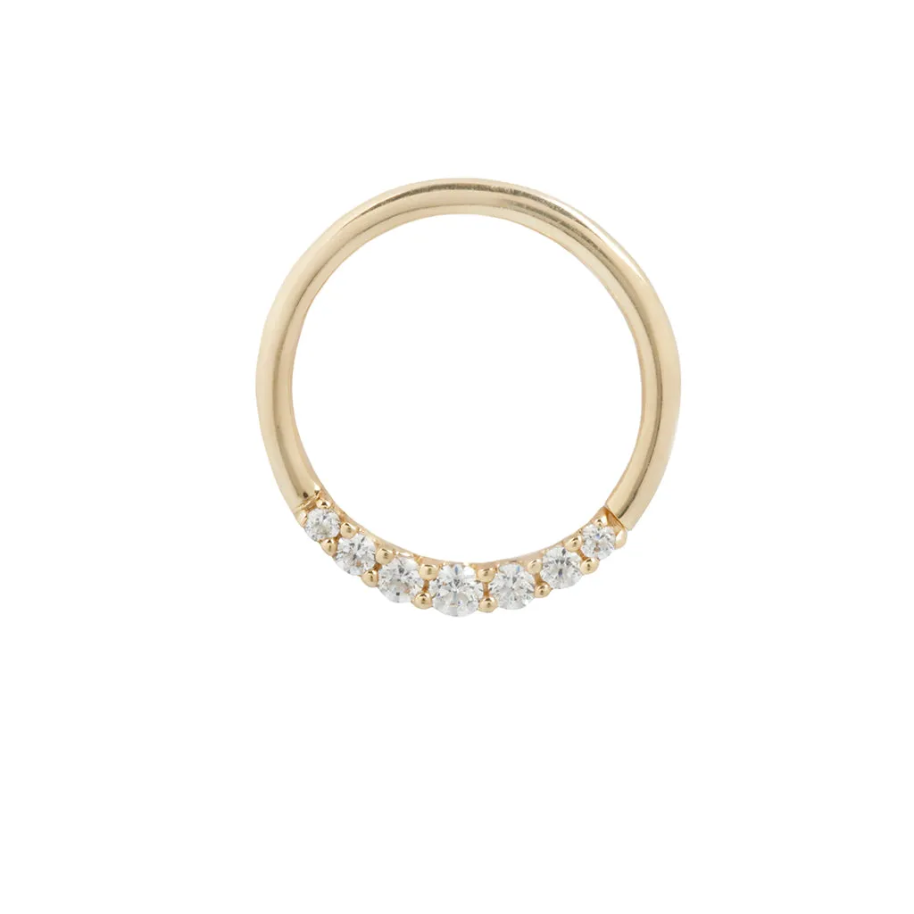 Audrey CZ Seamless Ring