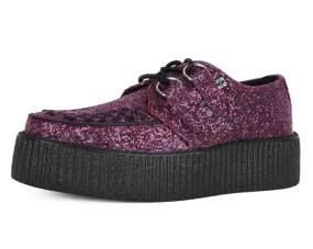 Burgundy Glitter Viva Mondo Creeper