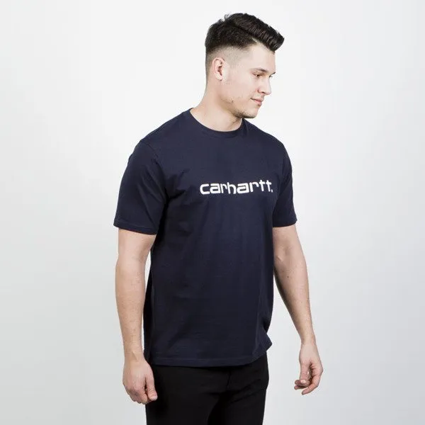 CARHARTT WIP S/S SCRIPT T-SHIRT (NAVY)