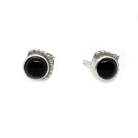 Chotto Black Onyx Bohemian Earrings