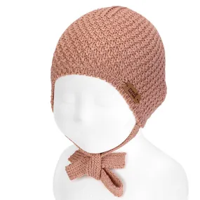 Condor Merino Baby Bonnet Dusty Rose