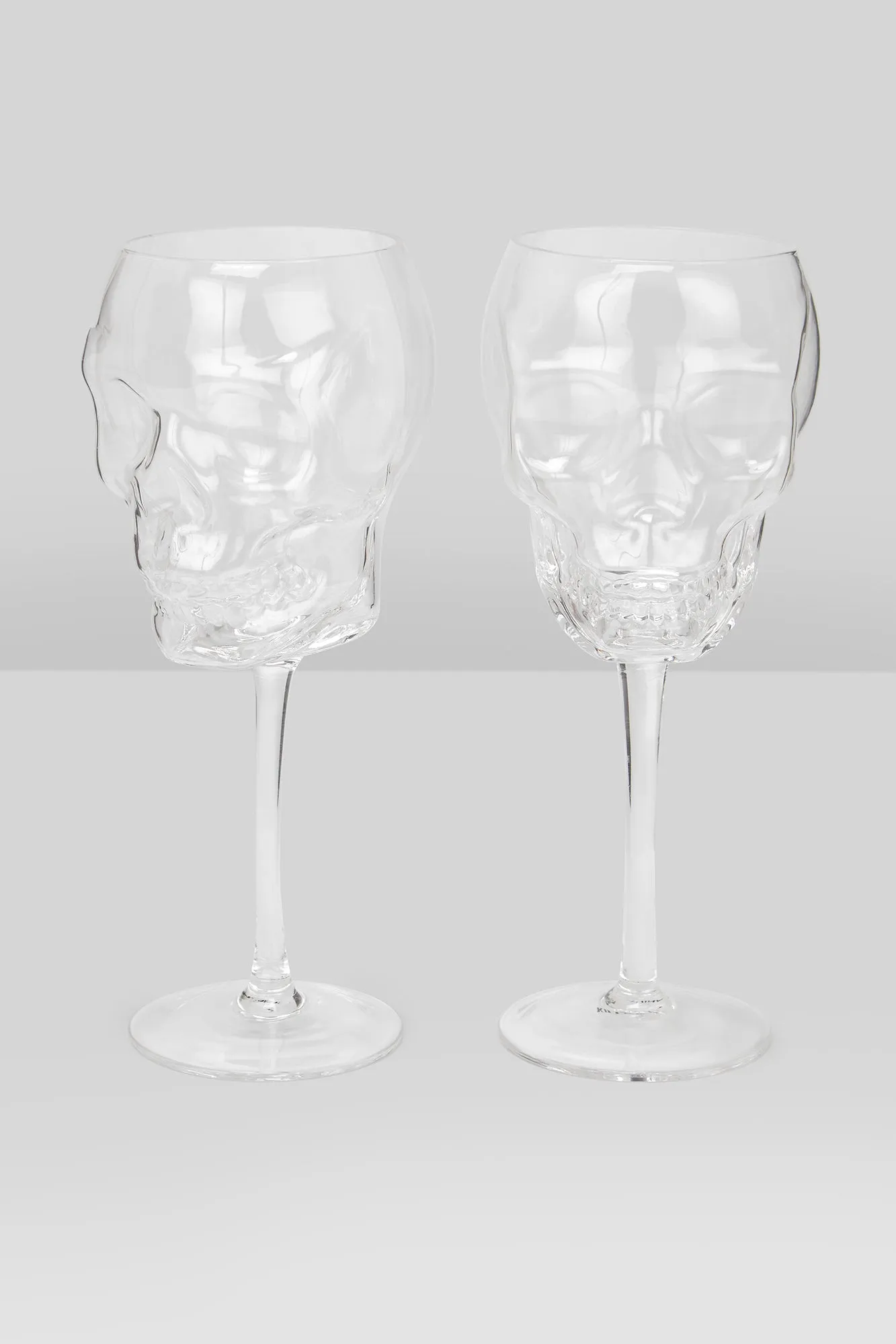 Cranium Wine Glasses [CLEAR]