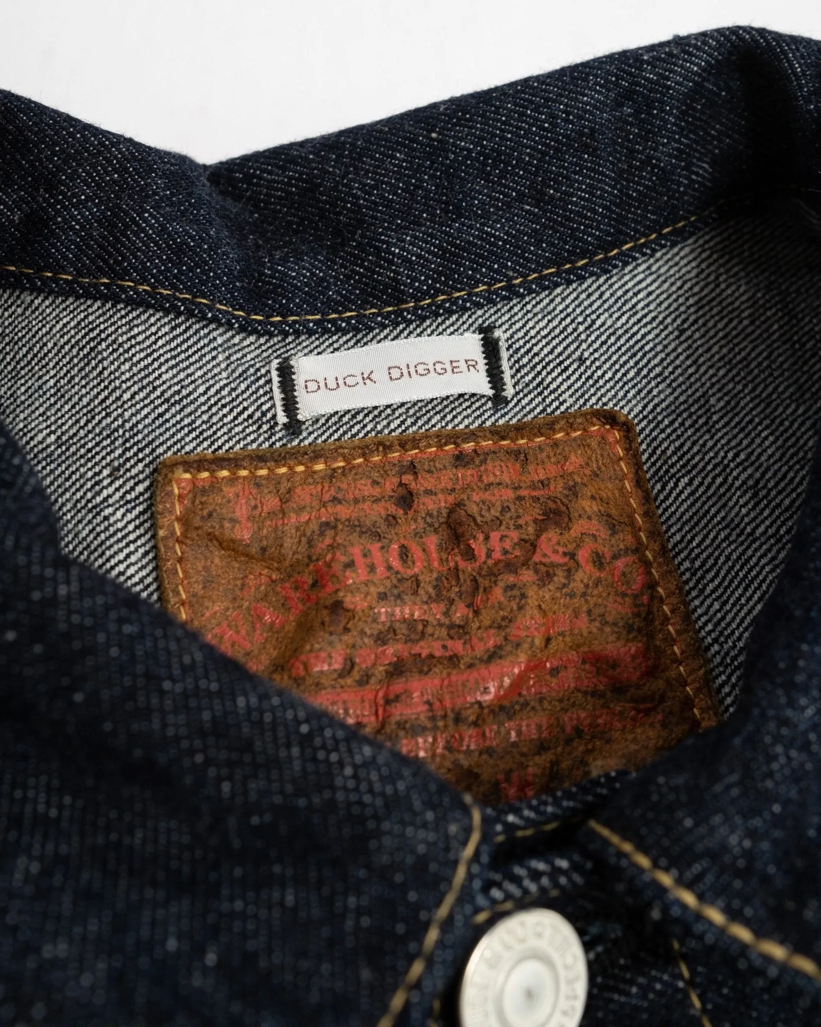 DD-2001 Type One T Back Style One Wash Denim Jacket