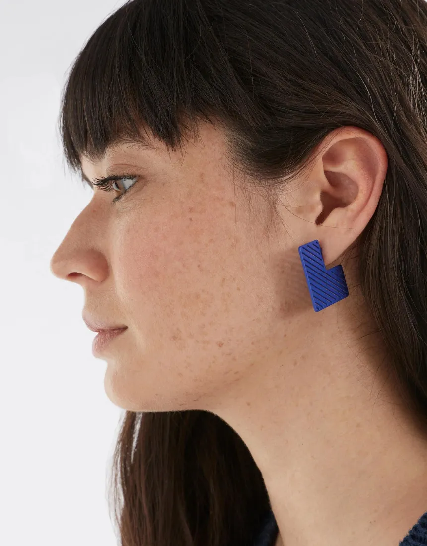 Elk - Skaret Hoop Earring Ultramarine