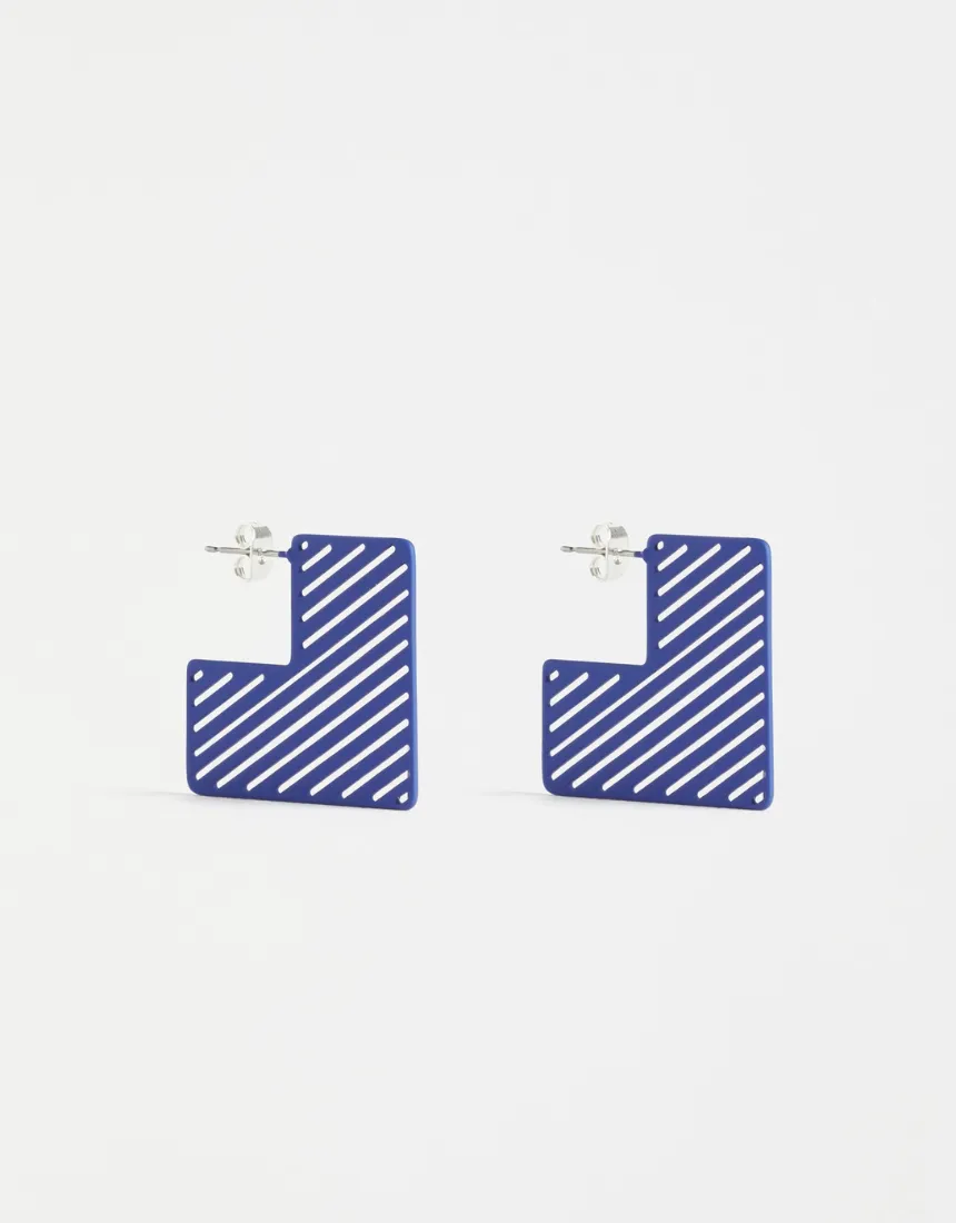 Elk - Skaret Hoop Earring Ultramarine