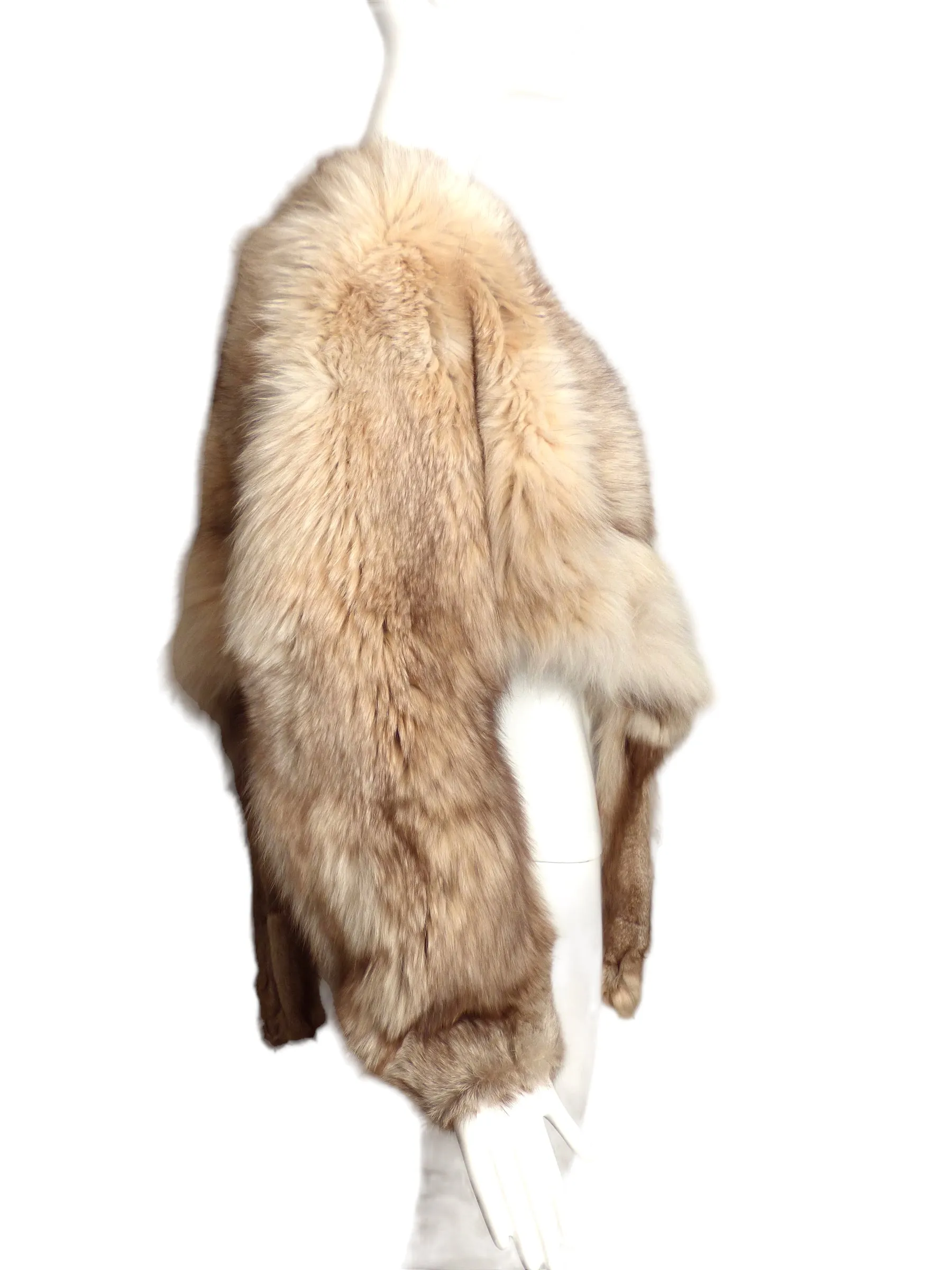 FENDI- 1970s Fox Fur Sleeves