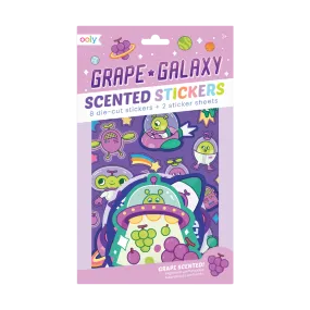 Grape Galaxy Scented Stickers