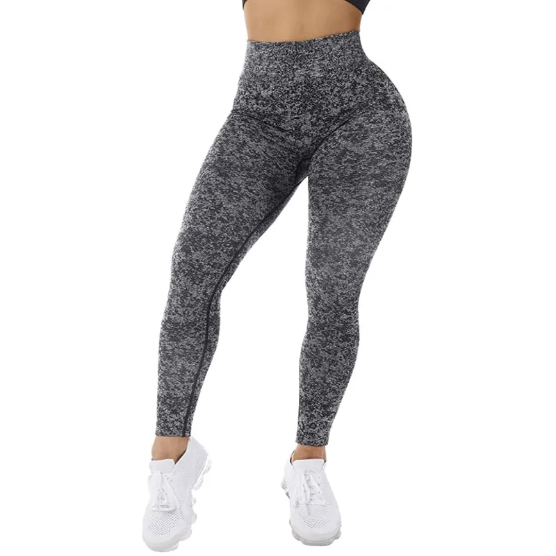 High Waist Seamless Camo Leggings