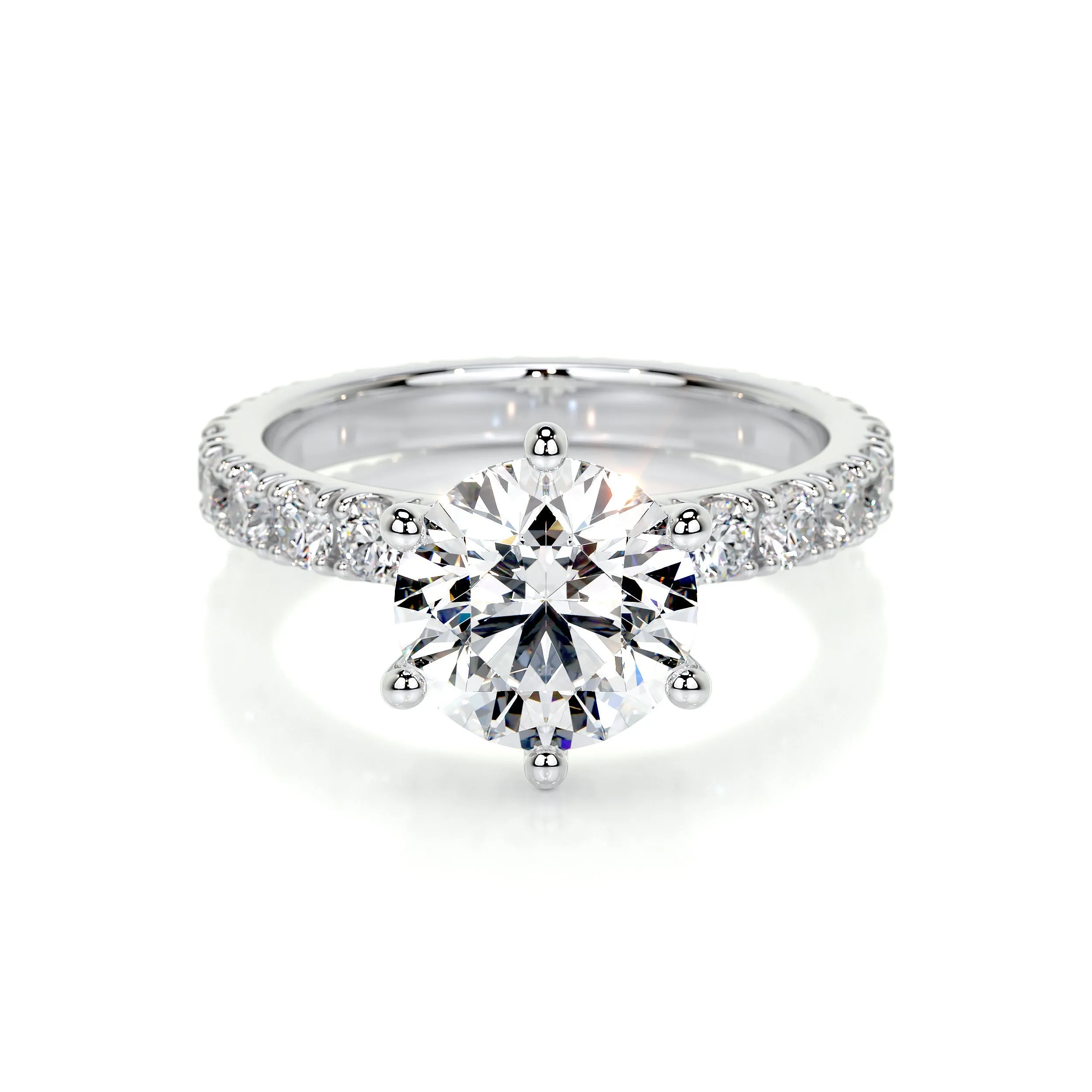 Jane Lab Grown Diamond Ring -18K White Gold