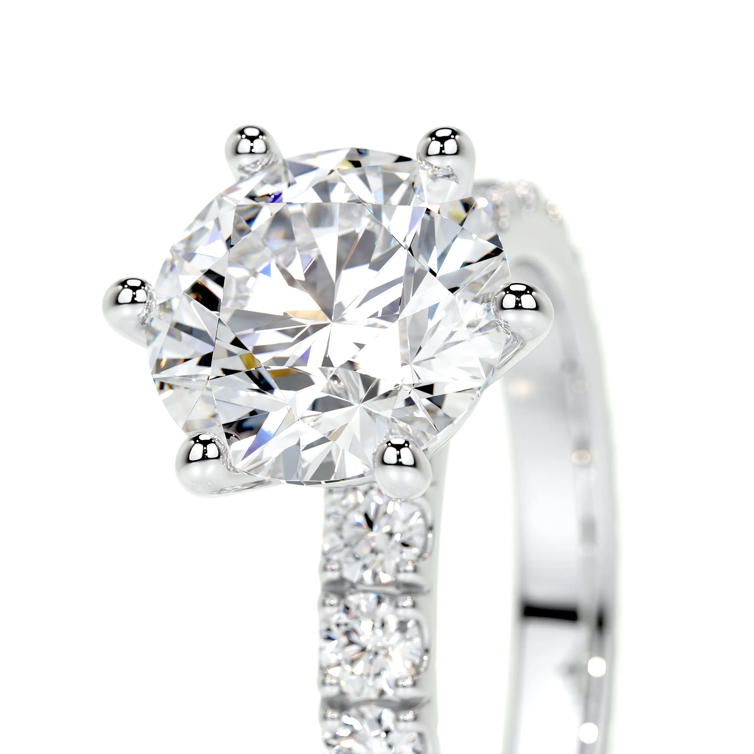 Jane Lab Grown Diamond Ring -18K White Gold