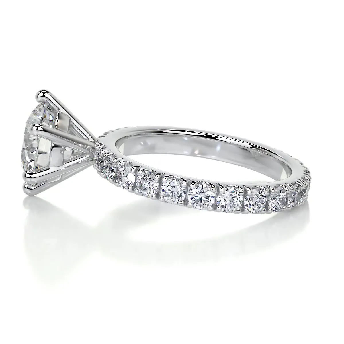 Jane Lab Grown Diamond Ring -18K White Gold