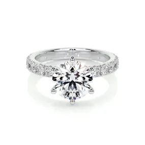 Jane Lab Grown Diamond Ring -18K White Gold