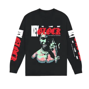 Key Glock - No Lame Shit - Cover Art Black Long Sleeve