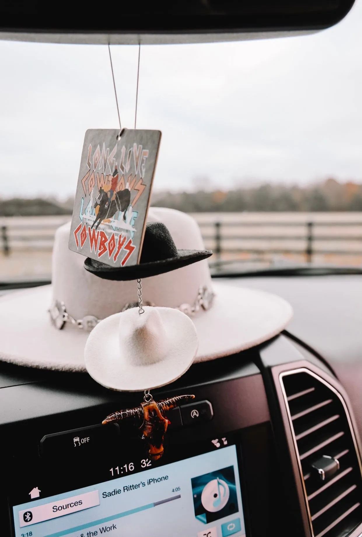 Long Live Cowboys Air Freshener Single