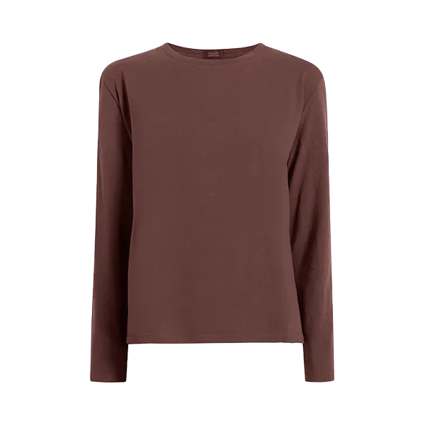 Long Sleeve Everyday T-Shirt | Coffee