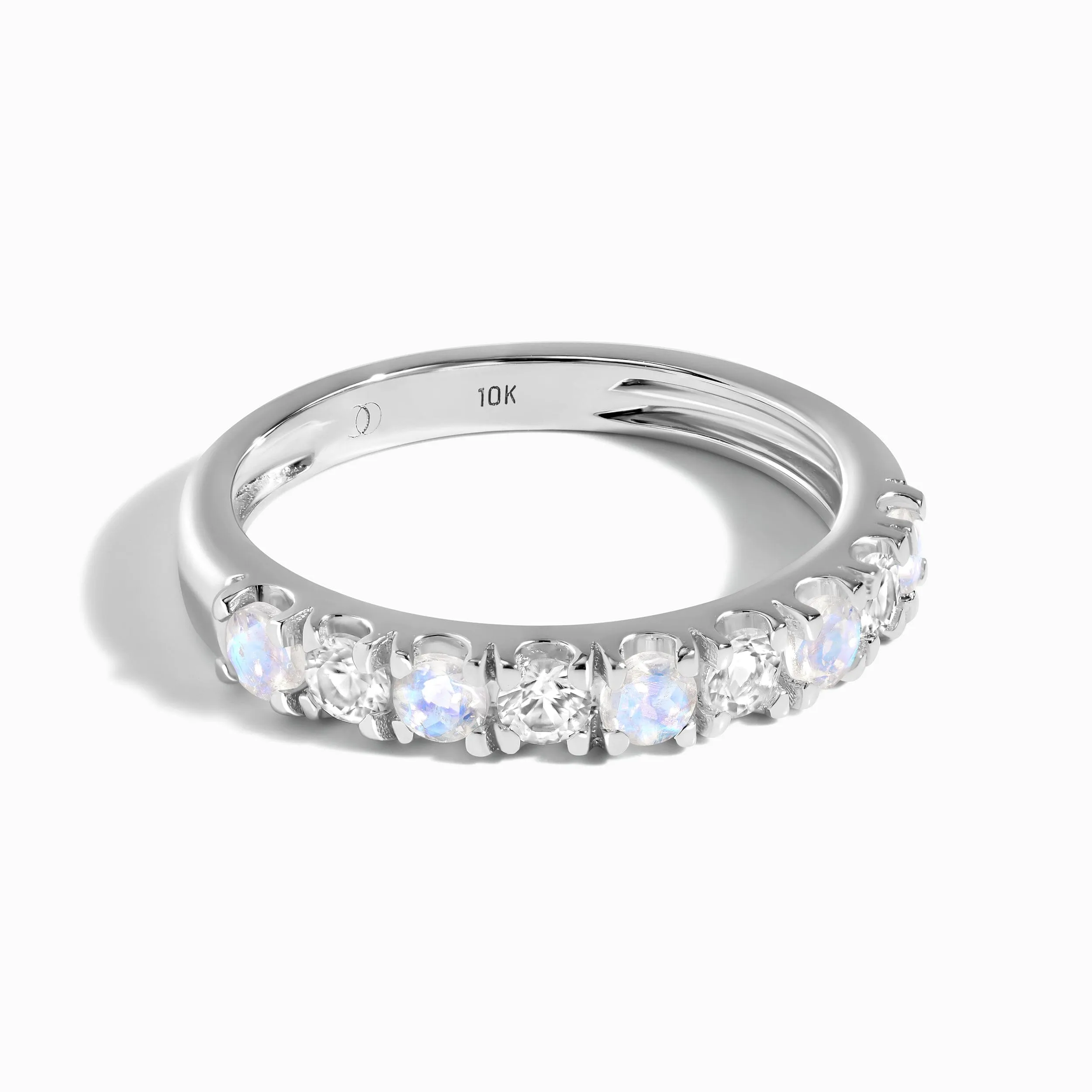 Moonstone Diamond Ring Band - Serenity