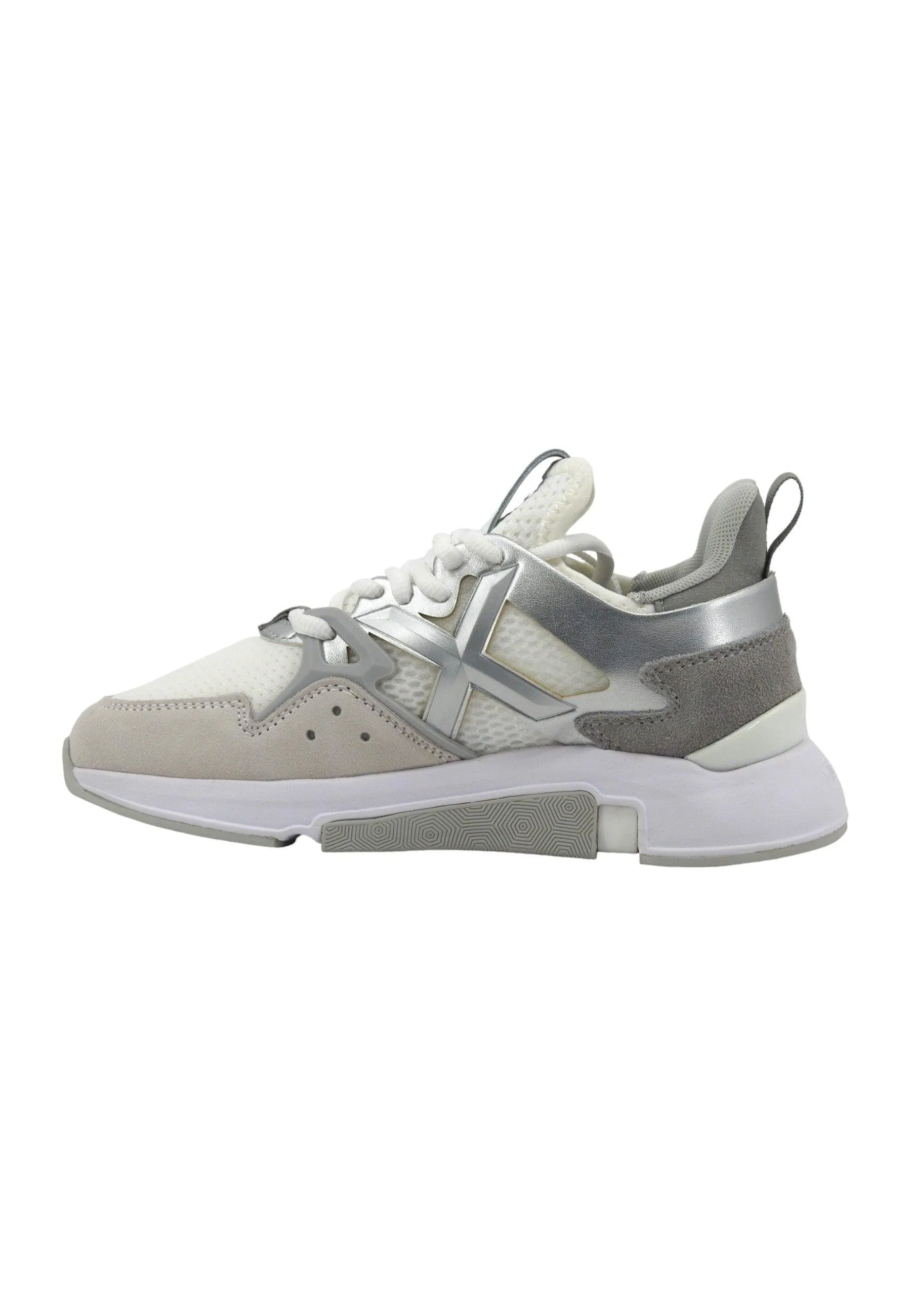 MUNICH Click Women 67 Sneaker Donna White Grey 4172067