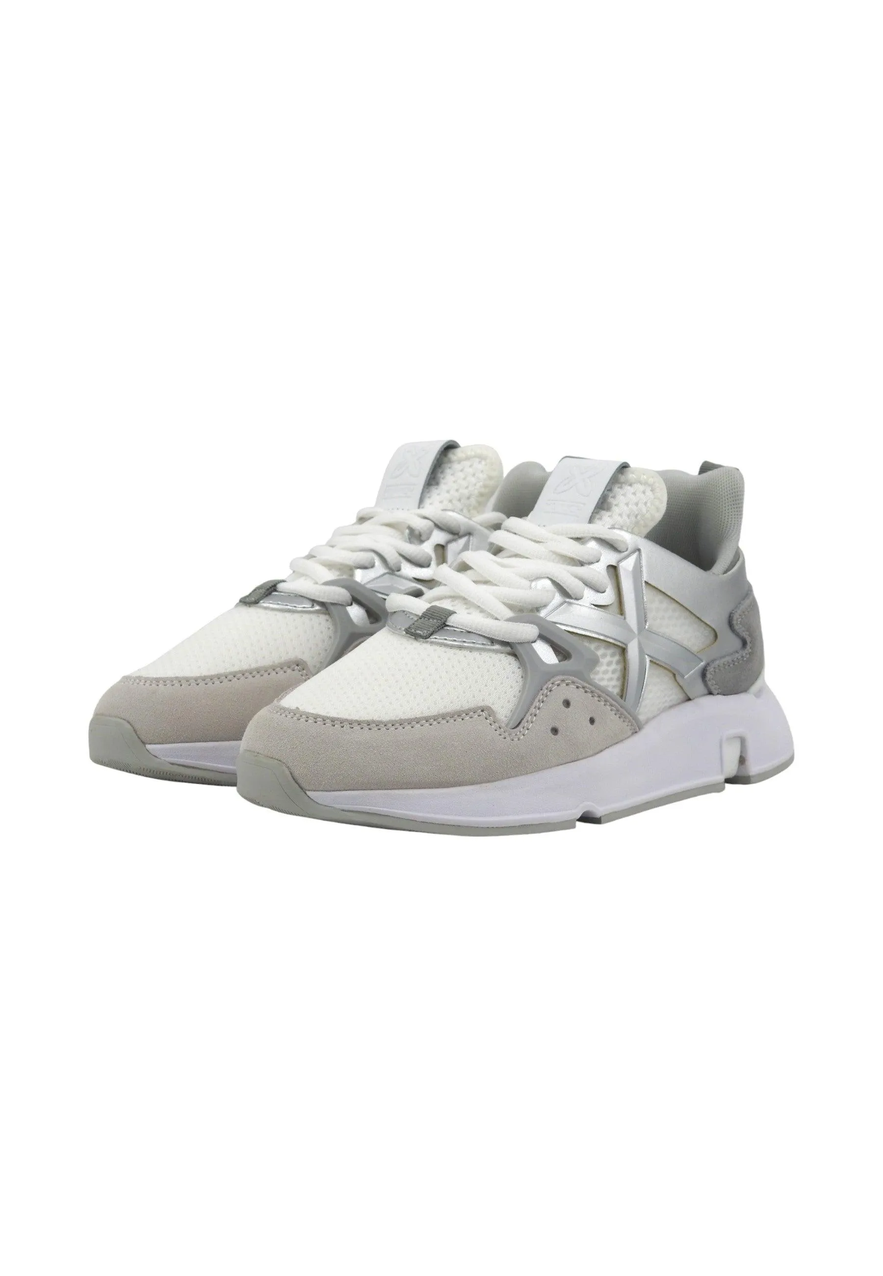 MUNICH Click Women 67 Sneaker Donna White Grey 4172067