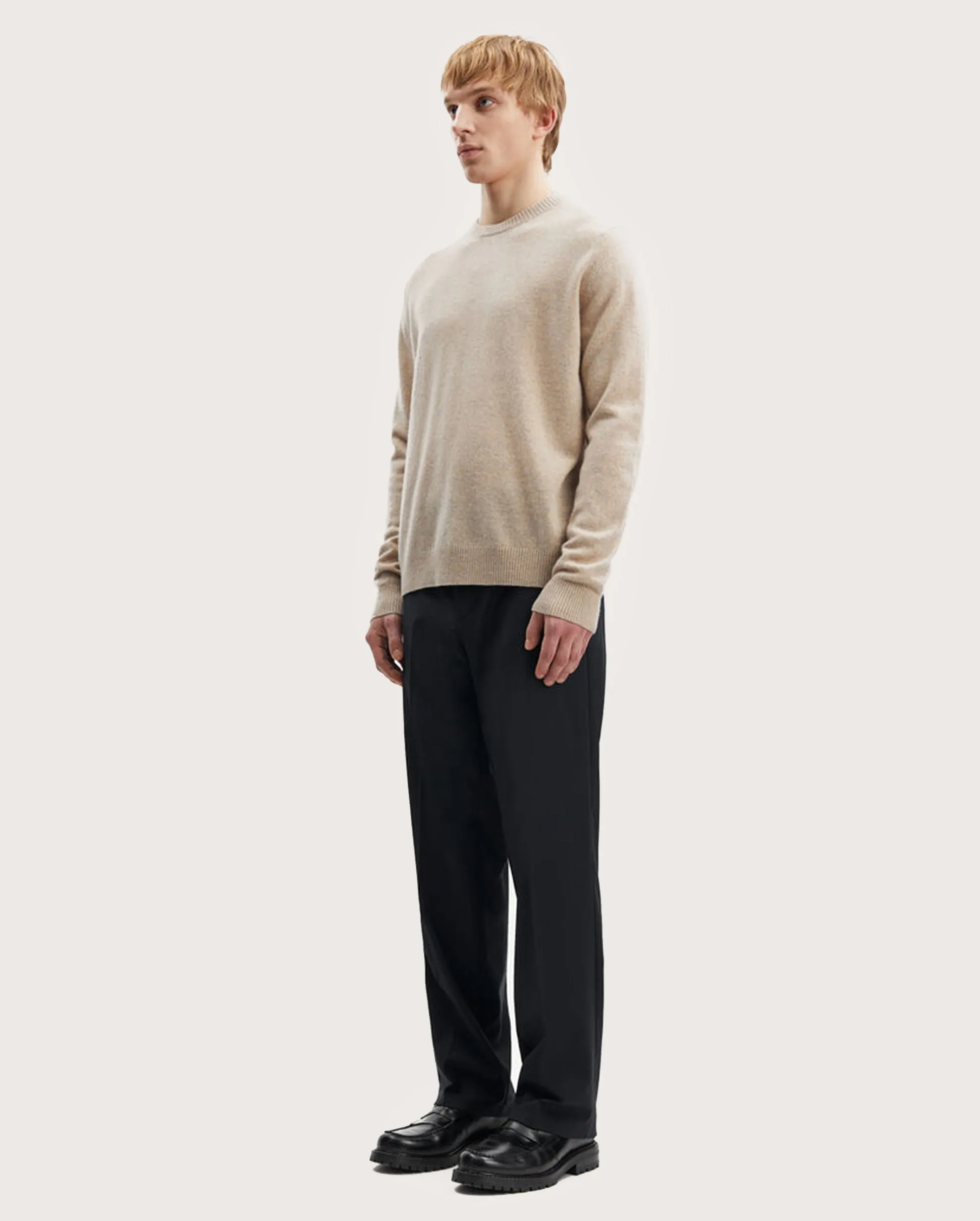 NOBIS CREW NECK / CREAM MEL