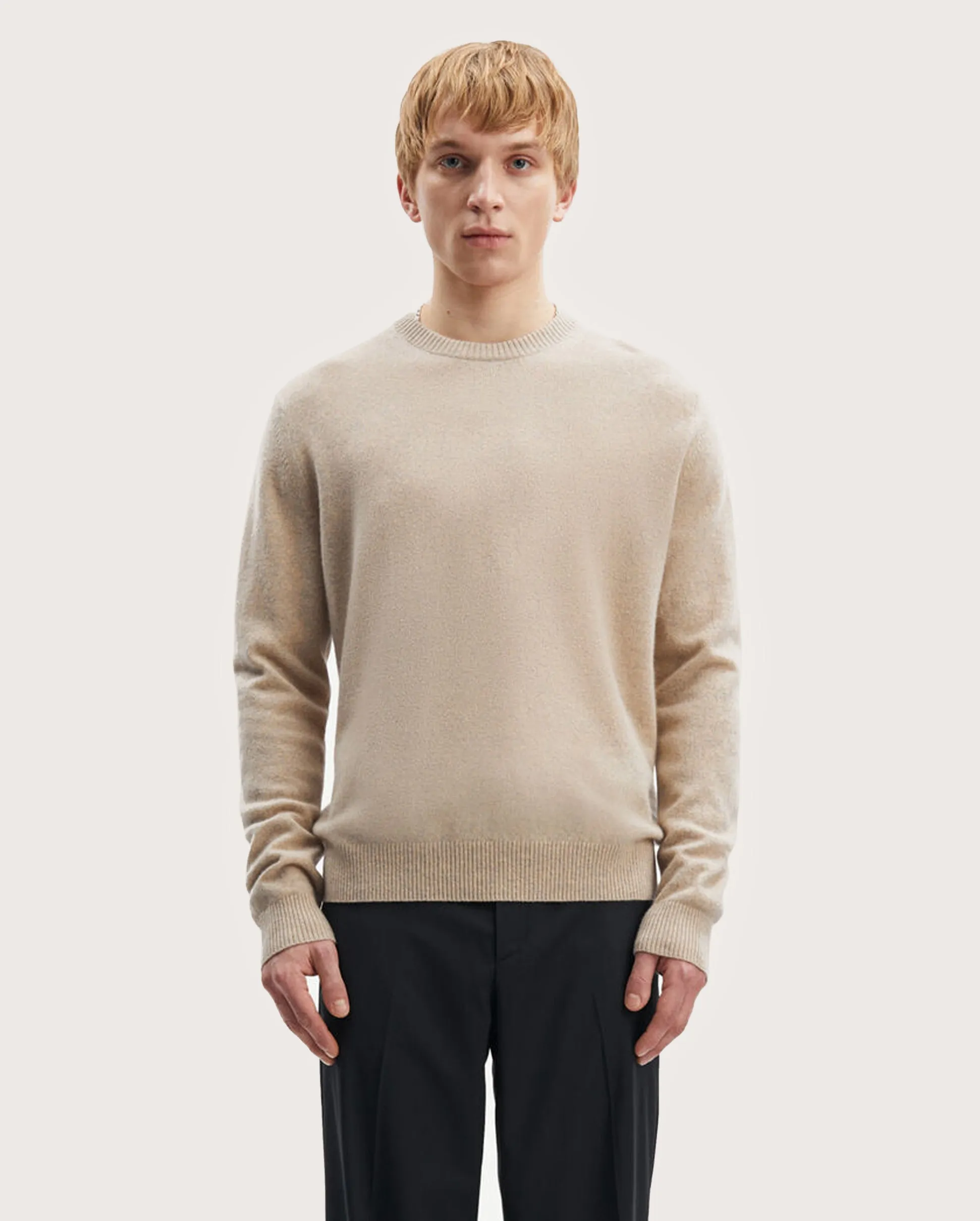 NOBIS CREW NECK / CREAM MEL