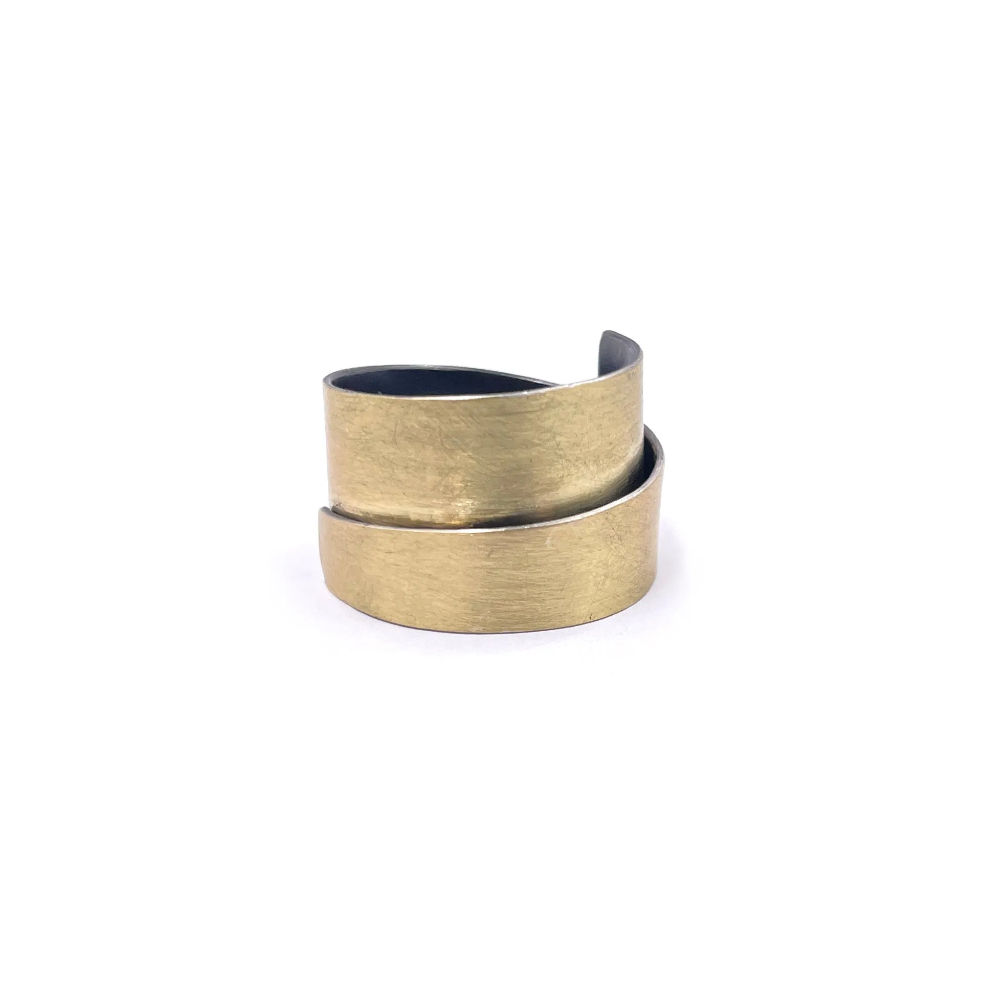 Overlapping Ring, Gold