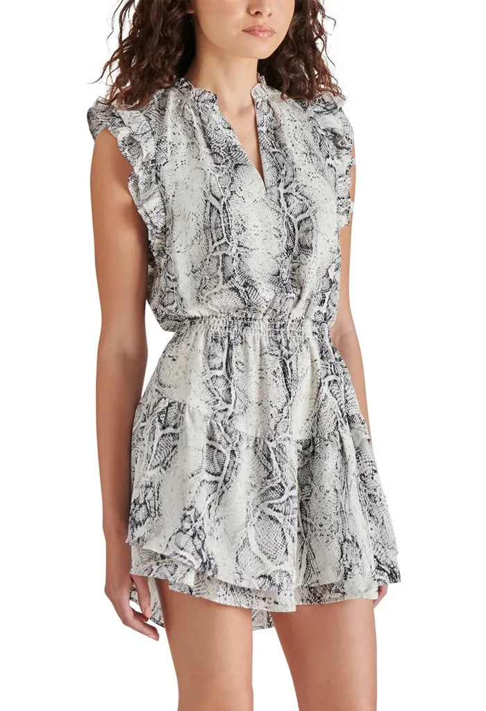 Prairie Dreams Dress-Blk/Wht