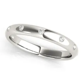 Stackable Etoile-Style Diamond Band Ring