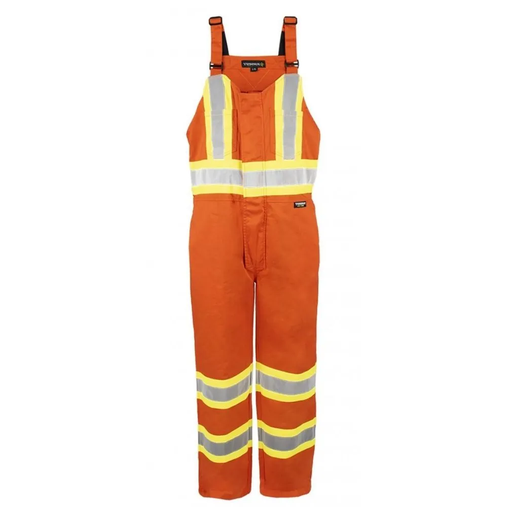 Terra High Visibility Unlined Overall Bibs - 116582OR