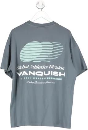 Vanquish Grey Athletics Division Oversize T Shirt UK L