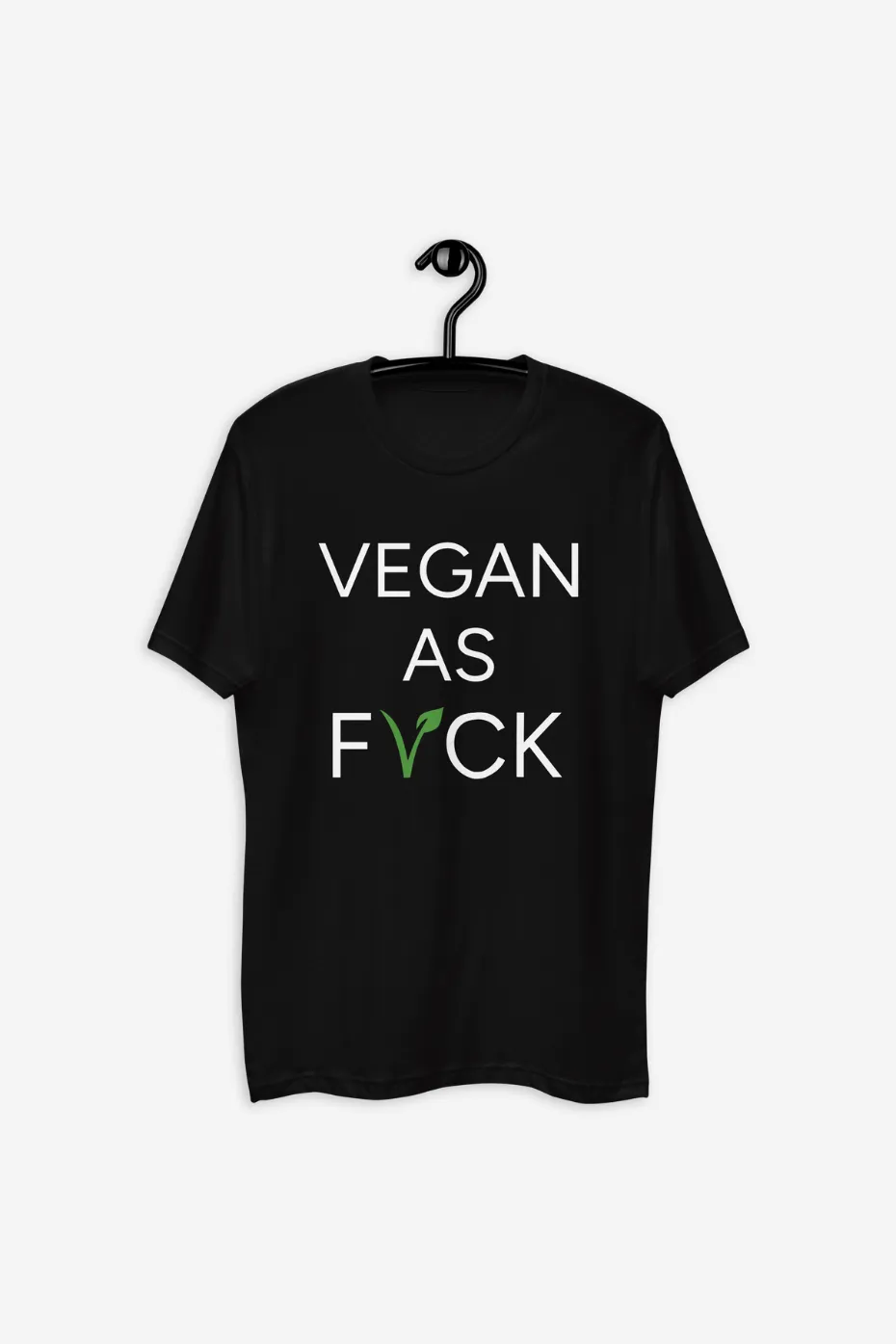 Vegan as Fvck Men's Fitted T-Shirt